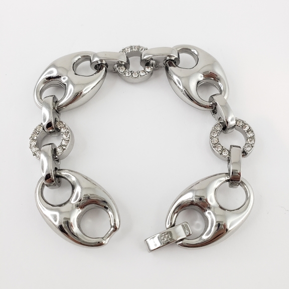 Ann Taylor Modern Statement Bracelet Silver - Picture 5 of 16